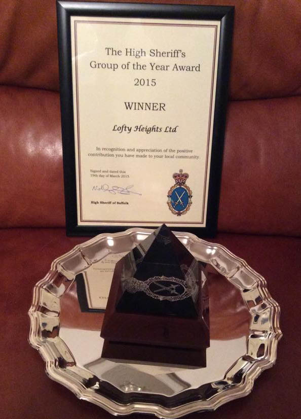 High Sheriff Award for Lofty Heights